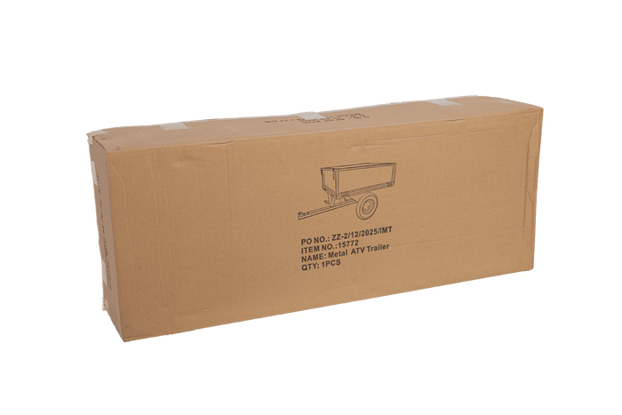 Remorque de jardin pour tracteur, quad UNITRAIER, chariot basculant 225 kg, 1030 x 700 mm