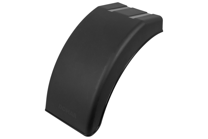Demi-garde-boue droit pour remorque DOMAR DR1014002, passage de roue 400/240 mm
