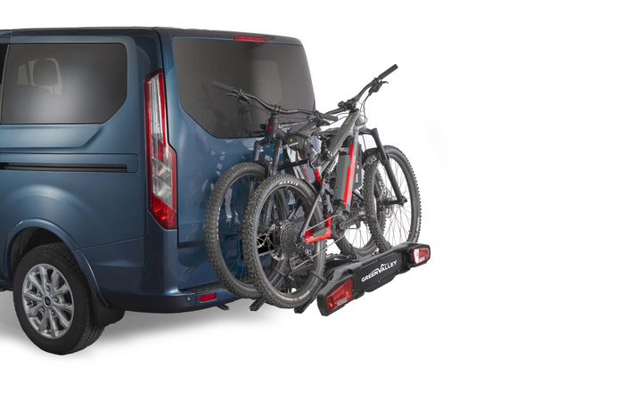 Green Valley E-Explorer - porte-vélos sur attelage pour vélos électriques