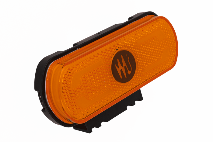 Feu de gabarit, position LED WAŚ W240 1598, orange, universel, avec support