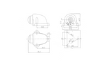 Feu de position, gabarit LED universel WAŚ W25 133