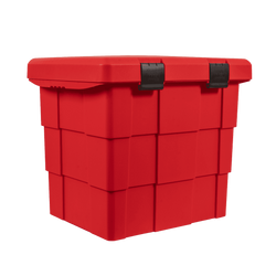 DAKEN 86014 PITBOX, conteneur pour matériaux en vrac (sable, sel de déneigement), dimensions : 655 x 570 x 520 mm, capacité : 108,5 l