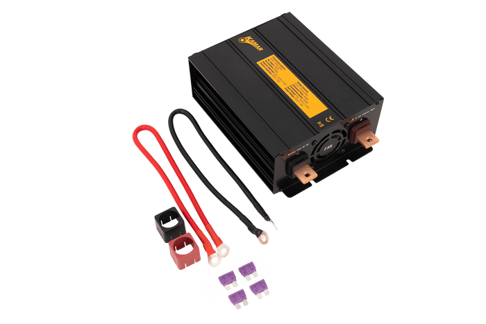 Convertisseur de tension 12V/230V (1000/2000W) KAMAR E1926