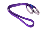 Élingue, sangle de levage HEFFA 2 m/30 mm/1 t avec boucles