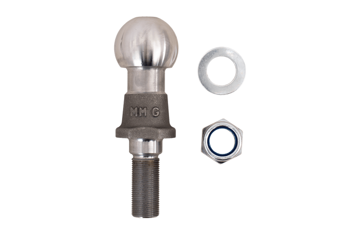 Boule d'attelage XIMPLIO surélevée 50 mm, capacité de remorquage de 3500 kg