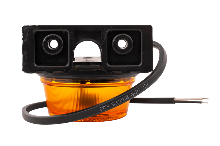 Feu de gabarit universel FRISTOM FT-059 LED orange avec support d'angle