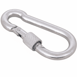 Mousqueton de pompier avec écrou de sécurité  DROMET KSZ.5.50 mousqueton pompier 5x50mm