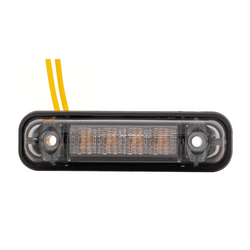 Feu de position, gabarit FRISTOM FT-081 LED DARK, orange, universel