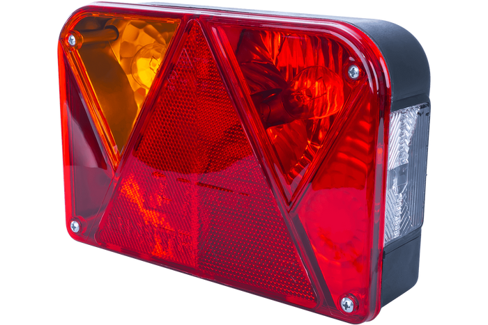 Kit d'éclairage : feux arrière DOBPLAST DPT35 + feux de position latéraux ASPÖCK FLEXIPOINT I + faisceau MANTES 5,2 m 13 broches