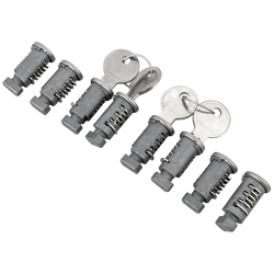 Coffret de serrures et clés Atera (8 pièces + 2 clés) 083012