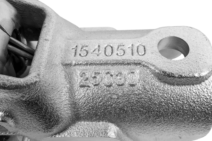 Attelage à boule WINTERHOFF WW 350-RB-K1414 pour remorque de 3500 kg avec timon tubulaire de 50 mm, en fonte