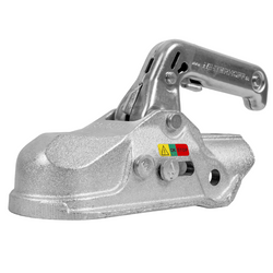 Attelage à boule WINTERHOFF WW 30-D3-K1212 pour remorque de 3000 kg avec timon tubulaire de 50 à 51 mm, en fonte
