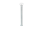 Support fixe UNITRAILER MS 0019-700 pour remorque plateau 150 kg, 48 mm x 700 mm
