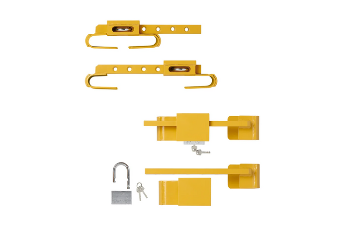 Protection antivol pour remorque porte-conteneurs ProPlus 381341V01, verrou réglable 23-42 cm