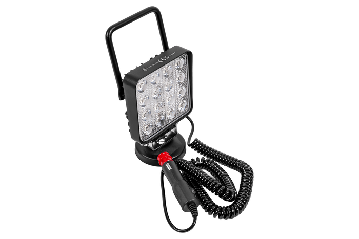 Lampe de travail, réflecteur LED TT TECHNOLOGY TT.13208M, 16 LED, 3400 lm avec aimant