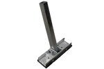 Support latéral plat OUTLET UNITRAILER, longueur 30 cm, hauteur 40 cm, pour remorque à bateau, GRIS