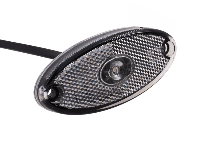 Feu de gabarit LED ASPÖCK FLATPOINT II, ​​blanc, universel