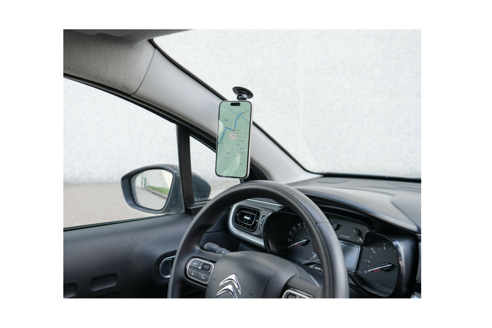 Support de téléphone magnétique LAMPA Magneto Stick avec base auto-adhésive