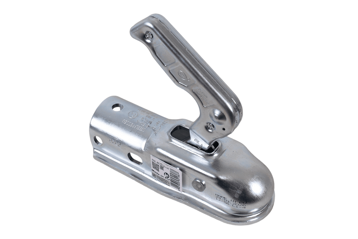 Attelage à boule STEELPRESS ZSK-1700D pour remorque de 1700 kg avec timon tubulaire de 50 mm