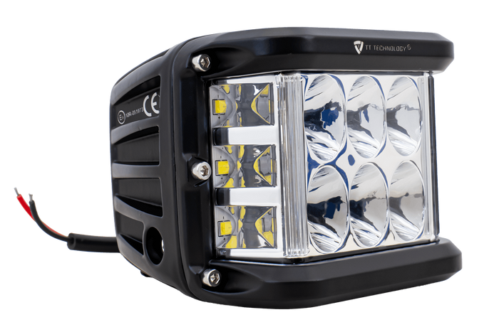 Lot de deux lampes de travail LED, réflecteur TT TECHNOLOGY TT.13209, 12xLED 2200lm