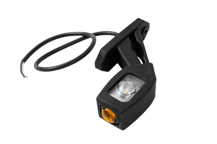 Feu de gabarit gauche LED HORPOL LD 2109/L sur bras en caoutchouc