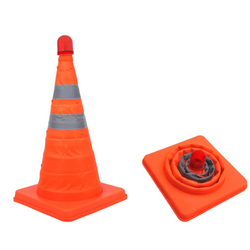 Cône de signalisation LED ProPlus 540319, cône de signalisation pliable, 41 cm