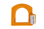 Cache de sécurité pour attelage à boule STEELPRESS 4 mm, avec emplacement pour prise.