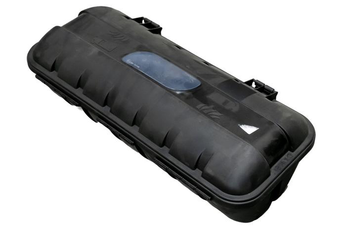 Boîte d'extincteur OUTLET 9/12 kg DAKEN 82511 STRIKE 707 x 322 x 239 mm noire