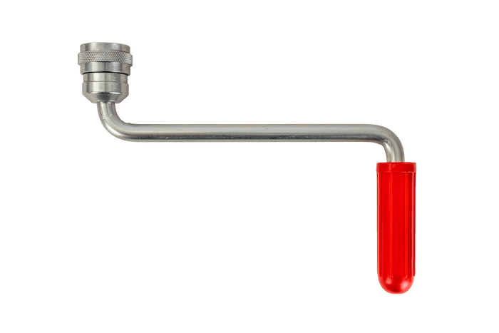 Treuil manuel pour remorque dépanneuse AL-KO 450kg avec une courroie de 6m, frein et déroulement automatique