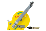 Treuil 450 kg à sangle KNOTT boîtier jaune