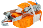 Courroie de transport orange UNITRAIER 8 m/50 mm/5 t avec tendeur