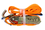 Courroie de transport orange UNITRAIER 2 m/35 mm/2 t avec tendeur