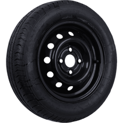 OUTLET Roue de remorque PNEU LINGLONG 155/70 R13 75N JANTE UNITRAILER noir 4Jx13" 4x100 ET:30