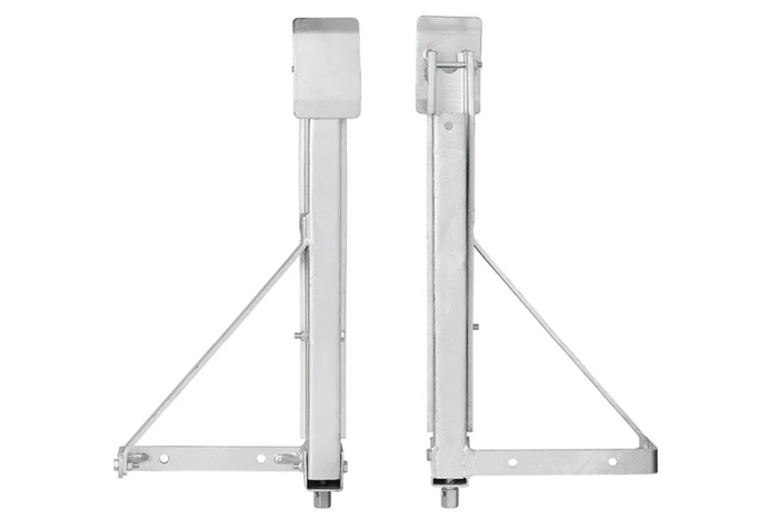 Support d'angle extensible ProPlus 361510, côté avant droit/arrière gauche de la remorque, capacité de charge 600 kg, hauteur 460 mm