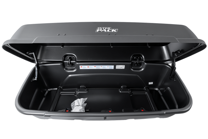 Plateforme avec coffre de remorquage + adaptateur pour le transport de 3 vélos Inter Pack Re-Cargo