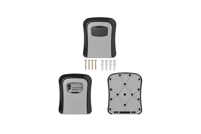 Coffre-fort à clés avec serrure à combinaison ProPlus 540254, casier à code extérieur