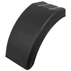 Demi-garde-boue droit pour remorque DOMAR DR1014002, passage de roue 400/240 mm