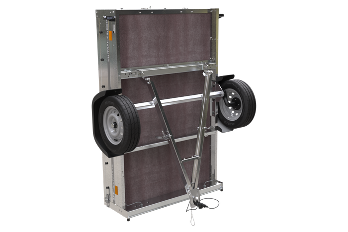 Remorque voiture 200x125 UNITRAILER GARDEN 201 KIPP