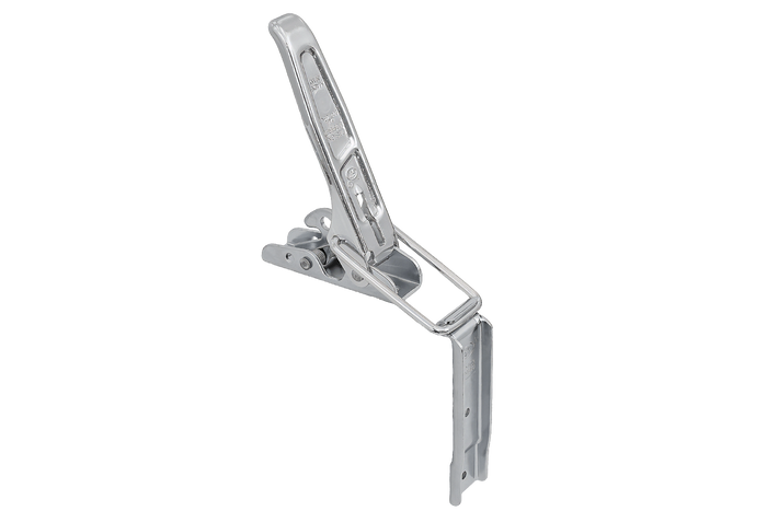 Attelage, charnière latérale avec fixation STEELPRESS ZB-01+Z-02 pour fermeture latérale complète remorque