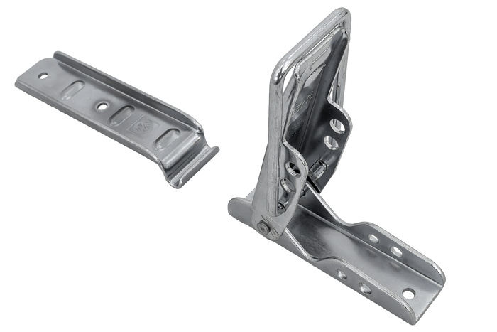 Attelage, charnière latérale avec fermoir WINTERHOFF BV 10-2 + BVG 10-A fermeture latérale complète remorque