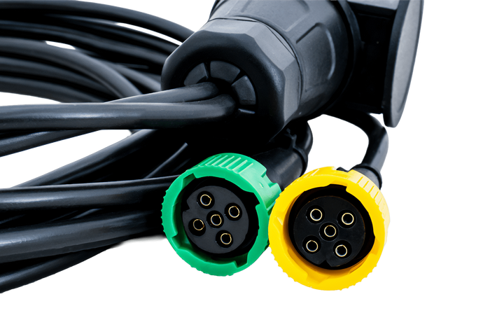 Feux arrière DOBPLAST DPT35 + faisceau MANTES 4m 13PIN