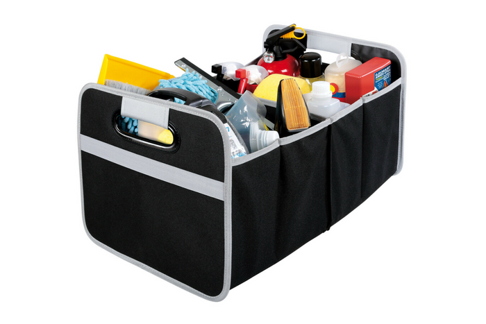 LAMPA Shop&amp;Store Panier de coffre pliable pour voiture, 50 x 33 cm