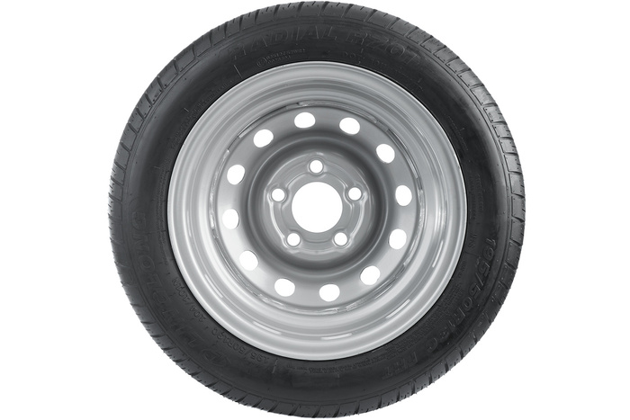 Roue renforcée pour remorque PNEU LINGLONG 195/50 R13C 104/101N JANTE UNITRAILER 5.5Jx13&quot;H2 5x112 ET:30