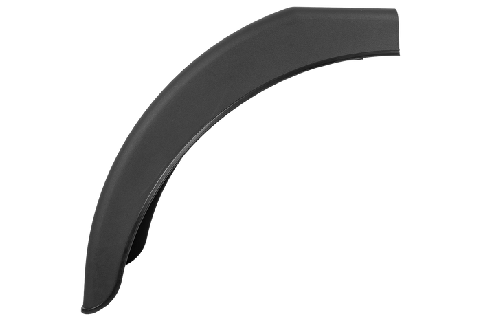 Demi-garde-boue droit pour remorque DOMAR DR1014002, passage de roue 400/240 mm