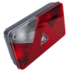 Feu arrière ASPÖCK Multipoint V, 7 fonctions, gauche