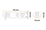 Support de fixation double LOKHEN pour cales de roue Origama 36 