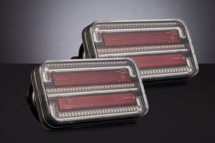 Feux arrière à LED TT Technology TT.12028B-CAN, 3 fonctions, aimant CANBUS, gauche + droite