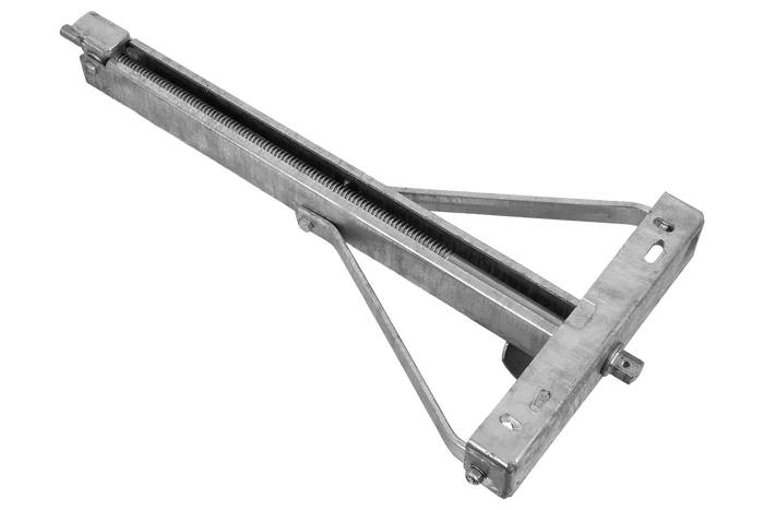 Stabilisateur d'angle extensible KNOTT 6X1197.007 pour remorque 1100 kg, 498 mm