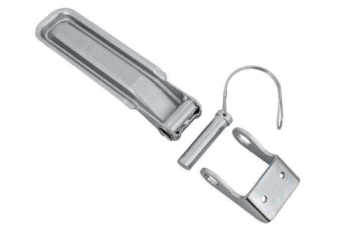 Charnière latérale avec support WINTERHOFF BSCH 10-17-220+BSCHG 10-17-C montage latéral remorque complet