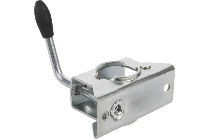 Roue jockey avec collier UNITRAILER 150 kg,48 mm, 505-730 mm